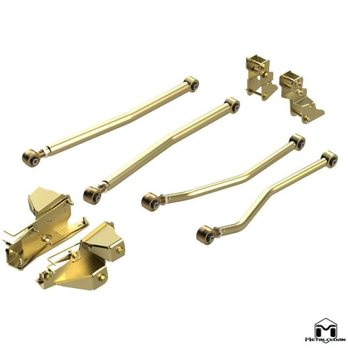 Metalcloak: zadní sada ramen Long Arm s držáky, šroubovací (Bolt-On) – od 2020 Jeep Gladiator JT