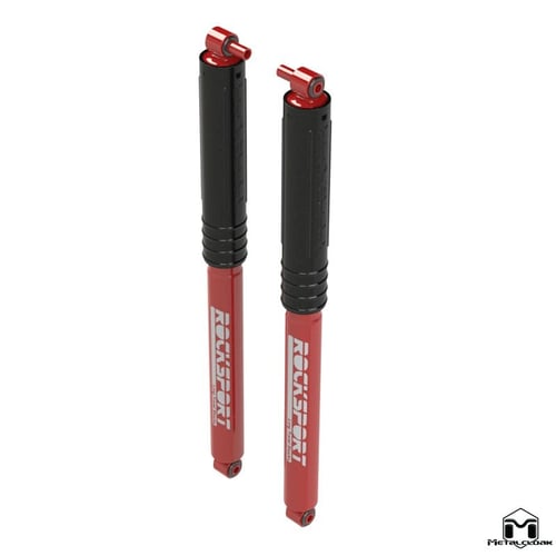 Metalcloak: zestaw przednich amortyzatorów RockSport RED Long Travel – od 2018 Jeep Wrangler JL/od 2020 Jeep Gladiator JT
