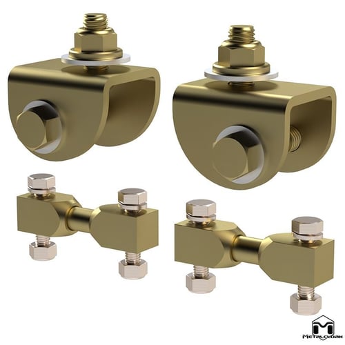 Metalcloak: zestaw przedniego mocowania amortyzatora 6Pak – 1997-06 Jeep Wrangler TJ / 2004-06 Jeep Wrangler LJ
