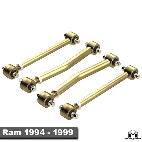 Metalcloak: zestaw regulowanych przednich wahaczy Duroflex – 1994-99 Ram 1500 / 2500 / 3500