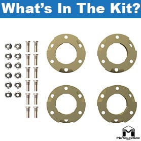 Metalcloak: zestaw zawieszenia lift 2.5″ Brace – od 2021 Ford Bronco 6G