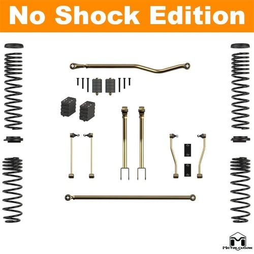 Metalcloak: zestaw zawieszenia lift 3.5″ True Dual Rate – od 2018 Jeep Wrangler JL