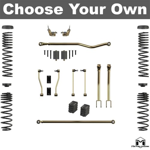Metalcloak: zestaw zawieszenia lift 3.5″ True Dual Rate – od 2021 Jeep Wrangler JL 4xe