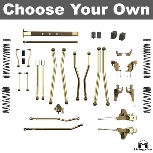 Metalcloak: zestaw zawieszenia lift 4.5″ 4-Link Long Arm Bolt-On – od 2021 Jeep Wrangler JL 392
