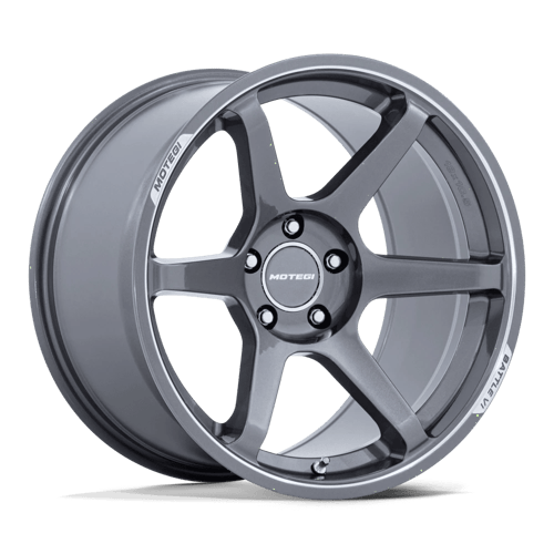 Motegi: wheel BATTLE VI 19X9.5 5X100 56 +40 Gun metal