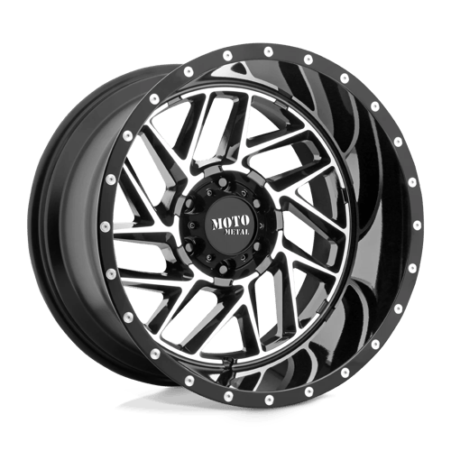 Moto Metal: kolo MO985 20X12 8X6.5 Černý -44MM