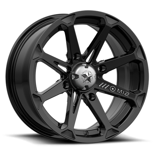 MSA Offroad Wheels: felga DIESEL UTV 18X7 4X156 GLOSS BLACK 10MM Czarna