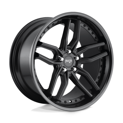 Niche: felga METHOS 20X10.5 5X112 66.56 BLD 40MM Czarna