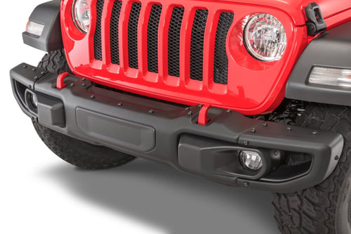 Off4rd: 3 Piece Rubicon Front Bumper for Jeep Wrangler JL & Gladiator JT