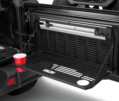 Off4rd: Jeep Wrangler JL scaffale – tavolo portellone posteriore