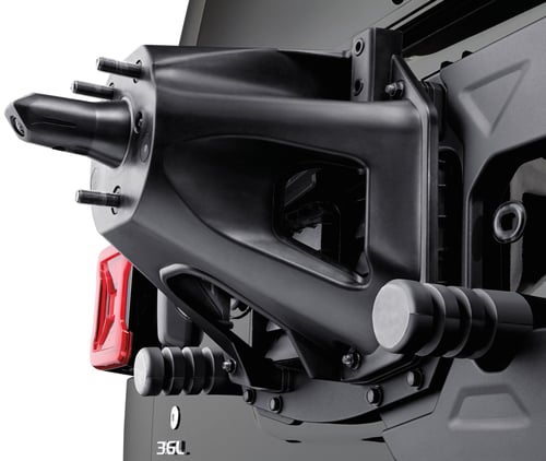 Off4rd: Jeep Wrangler JL spare wheel mount relocation