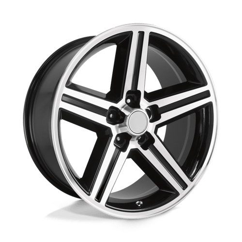 Performance Replicas: felga PR148B 18X8 5X4.75 73.1 BLK MACH-SPK 0MM Czarna
