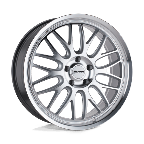 Petrol: cerchio PE P4C 16X7 5X4.5 76 SLV-MACH +40 Argento