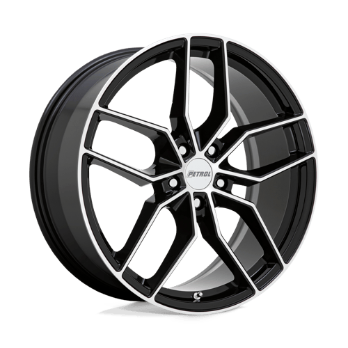 Petrol: kolo PE P5C 18X8 5X115 76 G-BLK MACH +40 Obráběné