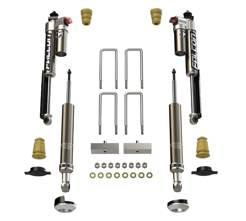 Teraflex: 2005+ Toyota Tacoma: 2.25” Sport ToHaul Shock & Spacer Lift System