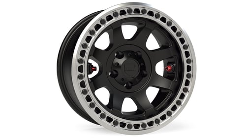 Teraflex: felga Olympus Beadlock – 5×5” – -25mm – Metallic black