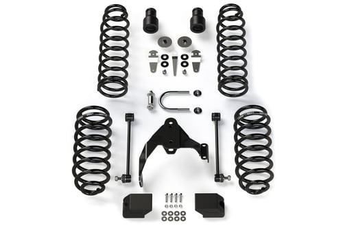 Teraflex: JK 4dr: 2.5” Coil Spring Base Lift Kit – No Shocks or Shock Extensions