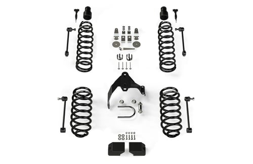 Teraflex: JK 4dr: 3” Coil Spring Base Lift Kit – No Shocks