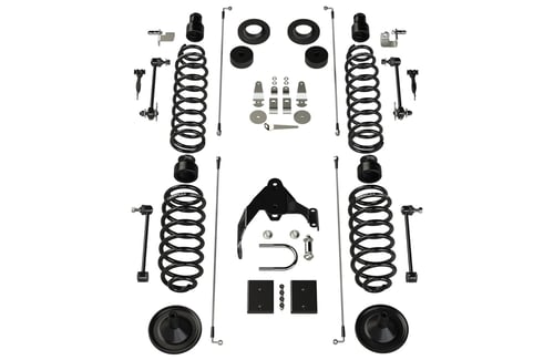 Teraflex: JK 4dr: 4″ Coil Spring Base Lift Kit – No Shocks