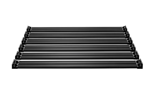 Teraflex: JK 4dr: Nebo Dachgepäckträger Cargo Slat Kit – Schwarz 6-teilig