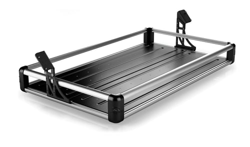 Teraflex: JK 4dr: portabagagli posteriore Wasatch – binari argento