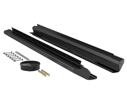 Teraflex: JK 4dr: progi RockGuard Aluminum czarne