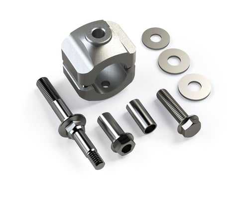 Teraflex: JK: Steering Stabilizer Relocation Kit 1-3/8” Stock Tie Rod