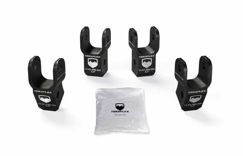 Teraflex: JL: 2″ Stoßdämpfer-Verlängerungskit – Front & Heck 2-2,5″ Lift