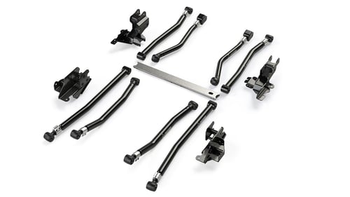 Teraflex: JL 4dr: kompletní sada dlouhých ramen Alpine s montážní sadou – 3-6″ Lift