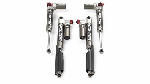 Teraflex: JT EcoDiesel: Falcon SP2 3.3 Kit ammortizzatori Piggyback a regolazione rapida 0-1,5″ di sollevamento