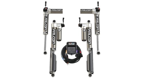Teraflex: JT: zestaw amortyzatorów Falcon SP2 3.5 e-Adjust Piggyback 0-1.5” Lift (3.6L)