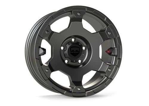 Teraflex: Nomad Off-Road Wheel – Base – 5×5” – 00 – Titanium Gray – Each