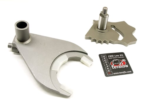 Teraflex: TJ: NP231-J 2Low 2WD Low-Range Shift Sector Kit