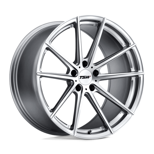 TSW: felga TW BATHRST 20X10.5 5X120 +25 76 SLV MIR Srebrna