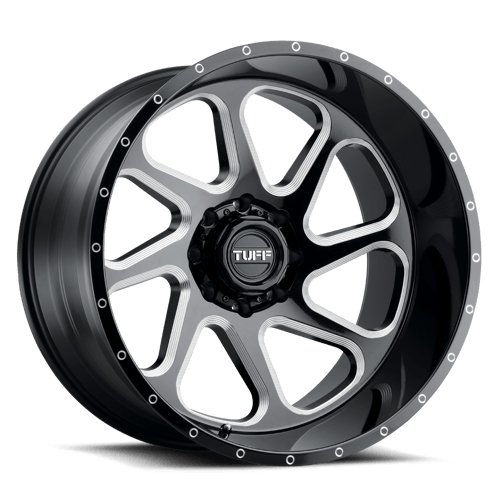 Tuff: cerchio TU T2B 24X14 5X127 -72 71 G-BLK ML R Nero
