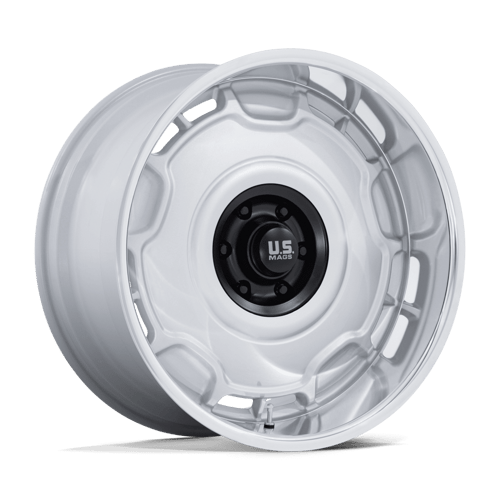 US Mag: cerchio ARLINGTON 20X8.5 6X5.5 106 +1 SLV-BLK-DC Argento