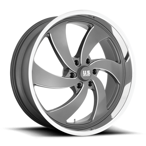 US Mag: Felge DESPERADO 24X10 6X5.5 78 NGD 25MM L Grau