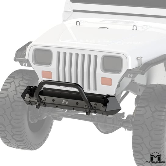 Metalcloak: Frame-Built Frontstoßstange – 1987-95 Jeep Wrangler YJ