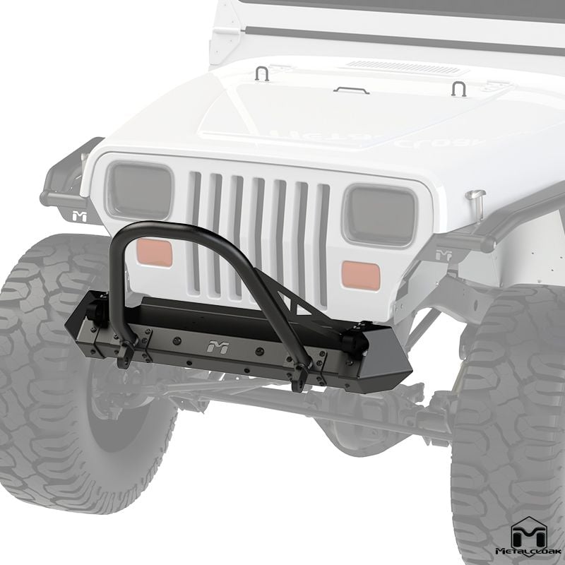 Metalcloak: front bumper Frame-Built - 1987-95 Jeep Wrangler YJ