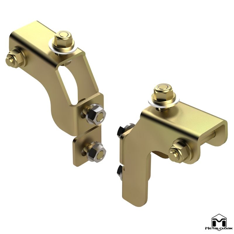 Metalcloak: front shock mount kit 6Pak - 2007-18 Jeep Wrangler JK