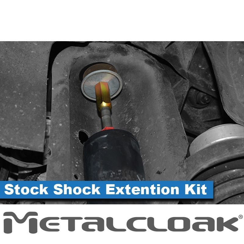 Metalcloak: prodloužení sériových tlumičů – 2007-18 Jeep Wrangler JK