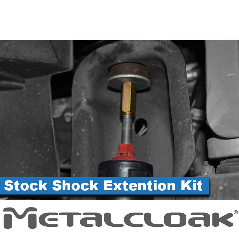 Metalcloak: prodloužení sériových tlumičů – 2007-18 Jeep Wrangler JK