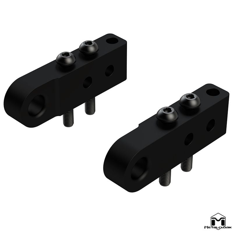 Metalcloak: supporto grillo per paraurti (attacco superiore) – CJ/YJ/TJ/2004-06 Jeep Wrangler LJ