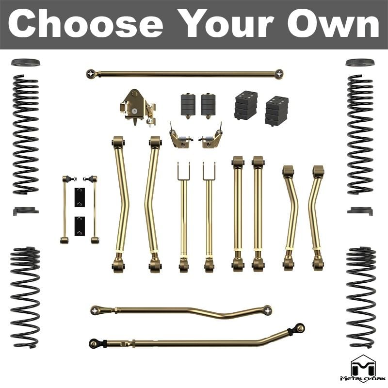 Metalcloak: suspension lift kit 4.5" Game-Changer - from 2021 Jeep Wrangler JL 392