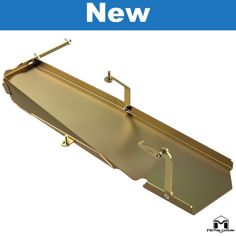 Metalcloak: UnderCloak resonator skid plate - from 2018 Jeep Wrangler JL 392