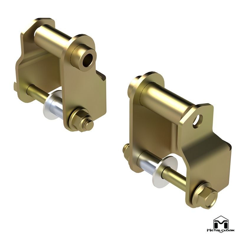 Metalcloak: upper front shock mounts - from 2018 Jeep Wrangler JL / from 2020 Jeep Gladiator JT