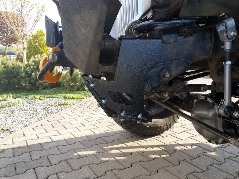 Heavy Cruiser: Osłona chłodnic, drążków i przekładni kierowniczej Jeep Wrangler TJ LJ 1996-2006